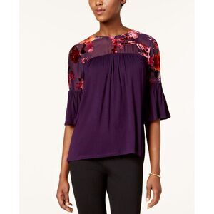 Jpr Bell Sleeve Peasant Top